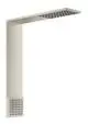 AXOR-HG-AXOR-ShowerComposition-Brausenmodul-110-220-1jet-mit-Schulterbrause-Edelstahl-12593800 gallery number 1